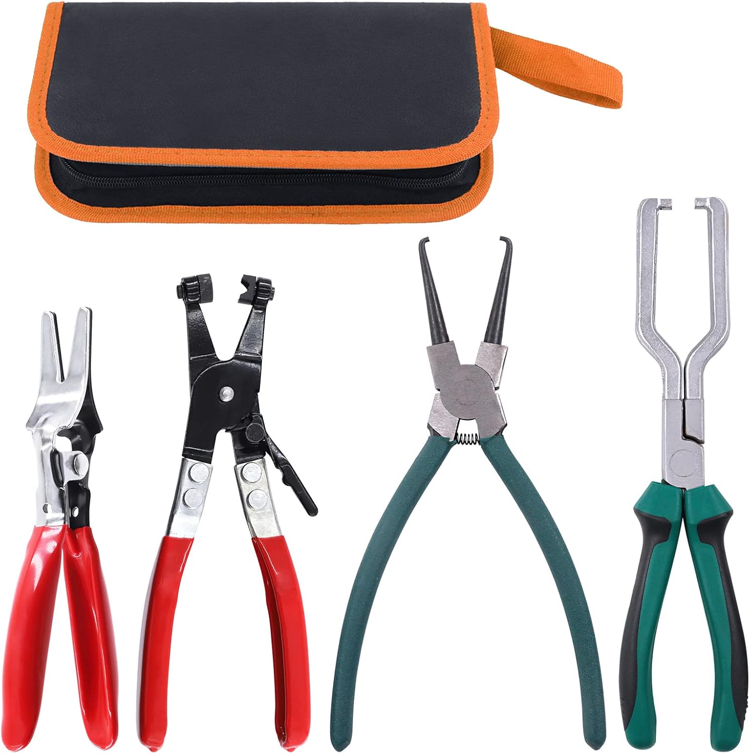 Keadic 4 Pcs Fuel Line Pliers Quick Release Remover Set Including 9