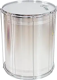 Surdo 60X16 Alum Nat Aro Chapa Crom Pele Leitosa 08 Afin - Brasil - Luen