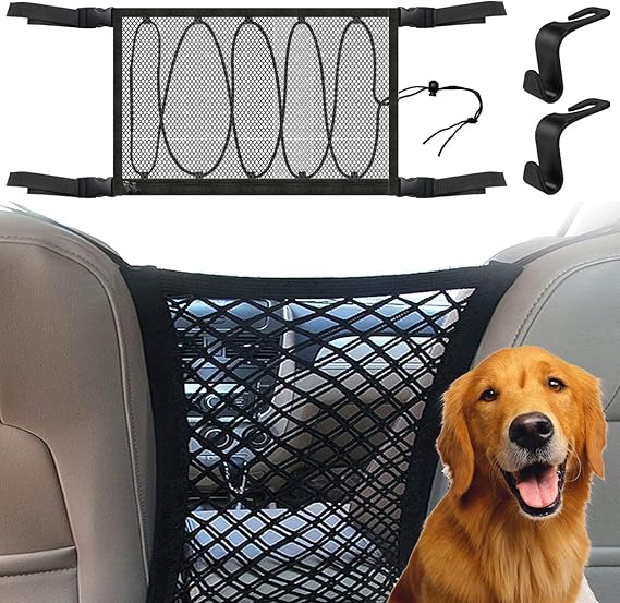 3-Lagiges Auto Netz Innenraum - Hundenetz & Aufbewahrung Für SUV & LKW