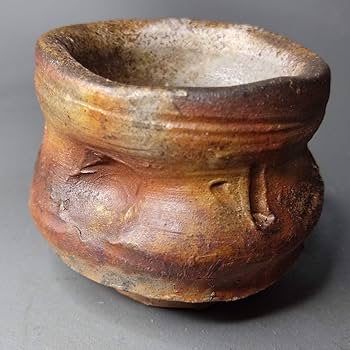 5〇【2485】76.酒器、ぐい呑み…備前焼 5〇【2485】76.酒器