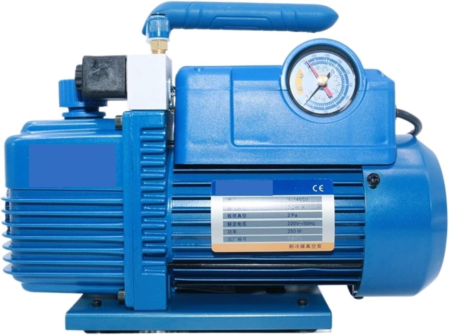 1pc 2L Vacuum Pump V-i140SV Refrigerant R410A Air Conditioning Repair Fiber Model 2Pa 250W 7.2m3/h with Solenoid Valve