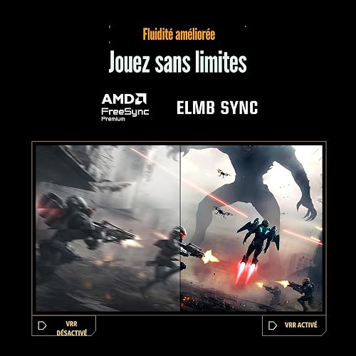 ASUS TUF Gaming VG279Q5R 27 Pouces 200Hz Écran PC Gamer Fast IPS - 4