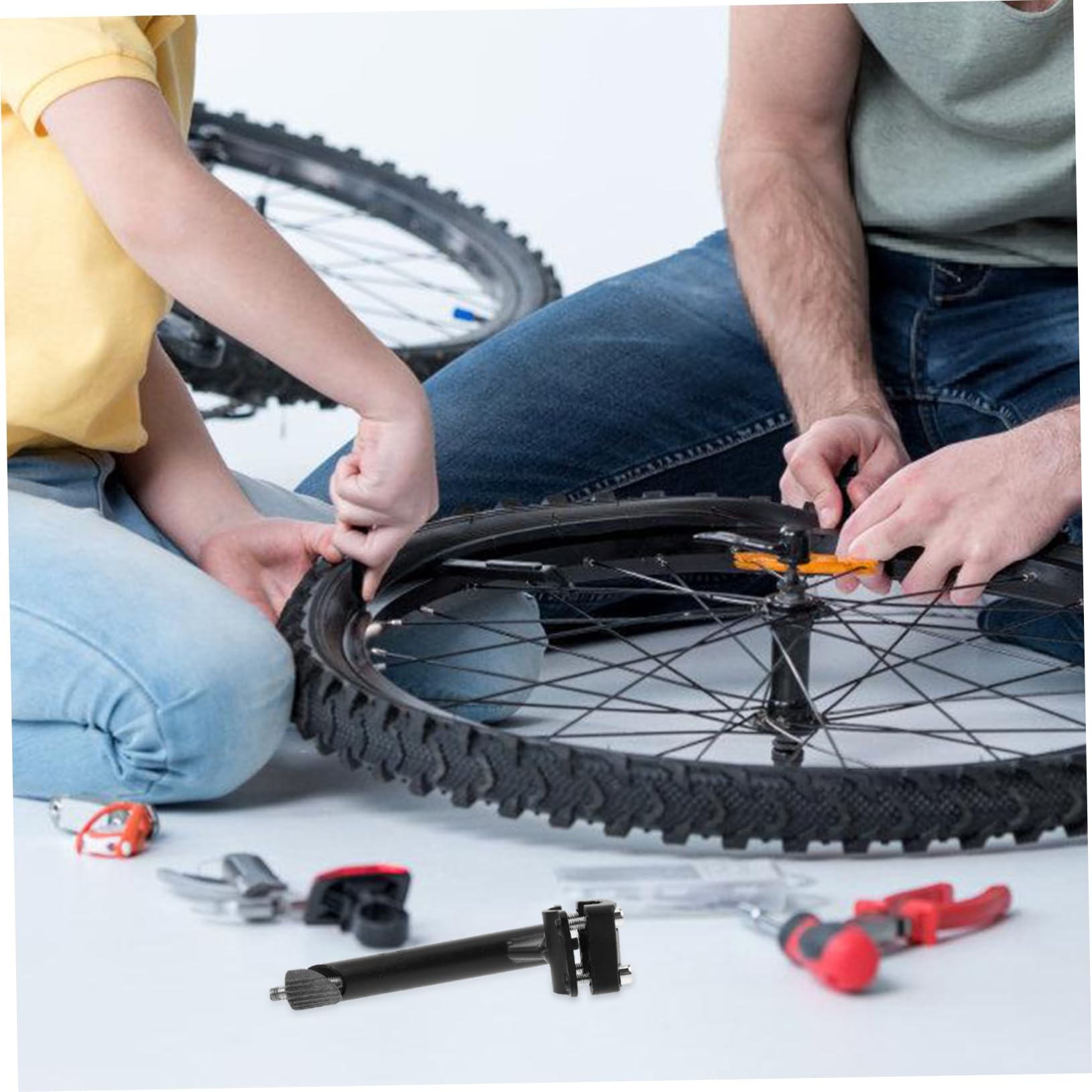 Extensor Durabilidad y Fiabilidad a Largo Plazo de Montaña Negro de Bicicleta de Manillar Accesorio Metálico y Plástico para Bicicletas de Carretera y Montaña