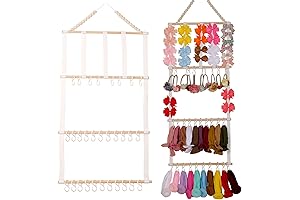 Porta moños de niña, organizador de diademas para bebés, organizador de accesorios...