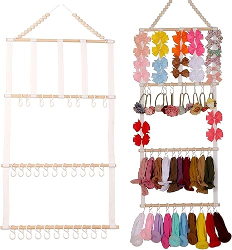 Soporte para diadema para niñas, organizador de diadema de bebé, bandas para la cabeza, accesorios para el cabello, organizador de exhibición,