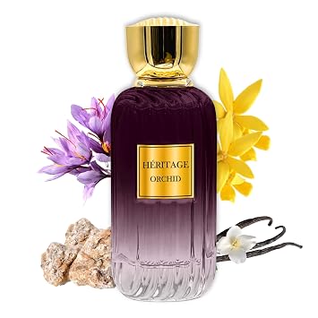 SAIF AL FARES Heritage Orchid - Luxurious Arabian Perfume for Women | Alcohol Free & Long Lasting Perfume | Spicy Floral Woody Scent 3.4 Fl. Oz.