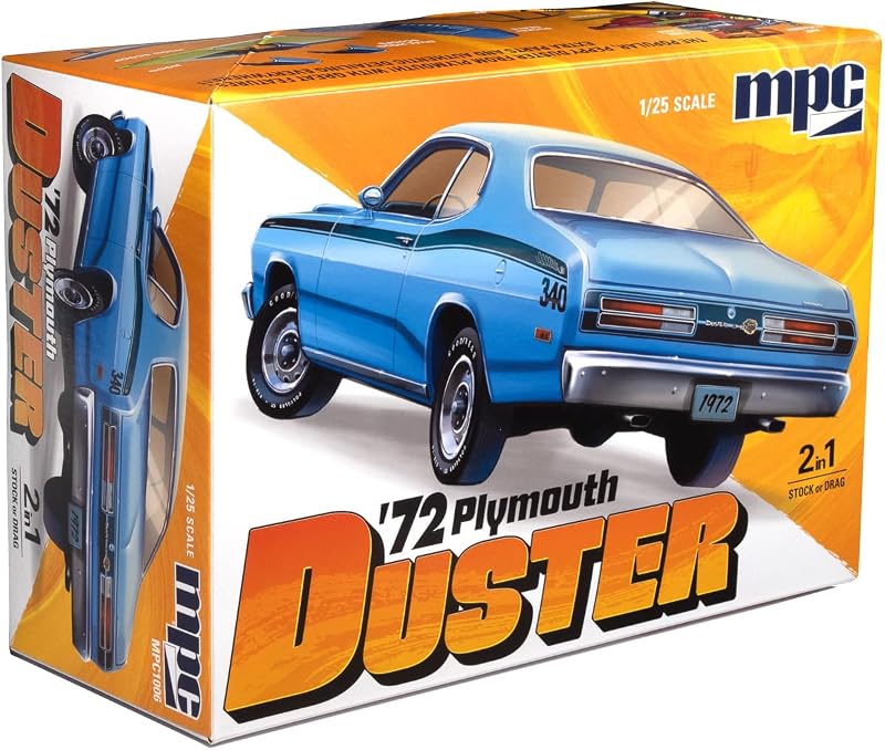 MPC 1972 Plymouth Duster 1:25 Scale Model Kit