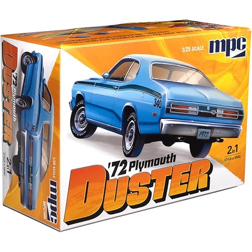 MPC 1972 Plymouth Duster 1:25 Scale Model Kit