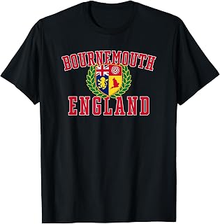 Utopia Sport Bournemouth England Shop Unisex-Adults & Kids Black Cotton & Polyester Short Sleeve Classic Fit Crew Neck T-Shirt Small