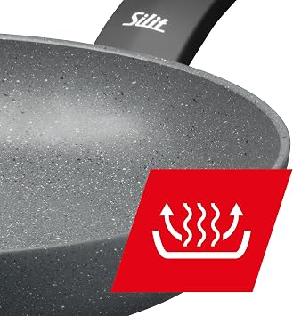 Silit Montano Bratpfanne 28 cm Induction pan, 18/8 stainless steel