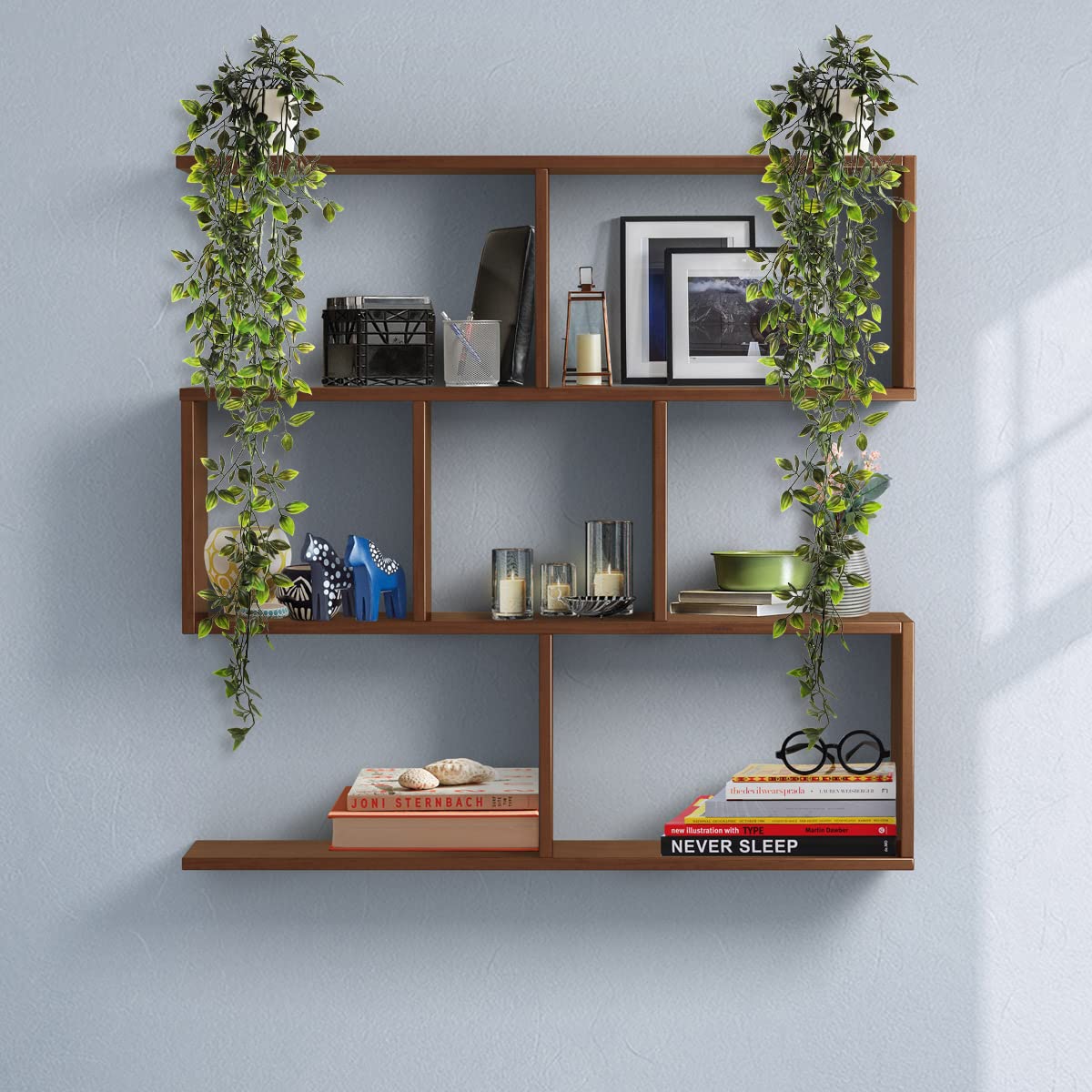Amazon.co.jp: Fake Hanging Plant Plant Plants with Plant Hangers