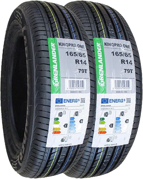 GRENLANDER(グリンランダー) サマータイヤ KINGPRO ONE 165/65R14 79T 4本セット - 4