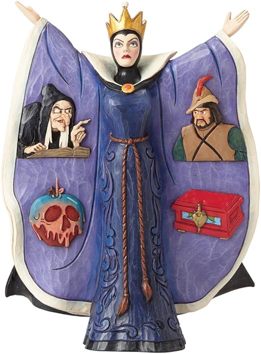 Amazon Disney Jim Shore Evil Intentions スノーホワイト 邪悪な女王フィギュア 置物 オブジェ オンライン通販 Amazon Disney Jim Shore Evil Intentions スノーホワイト 邪悪な女王フィギュア 置物 オブジェ オンライン通販