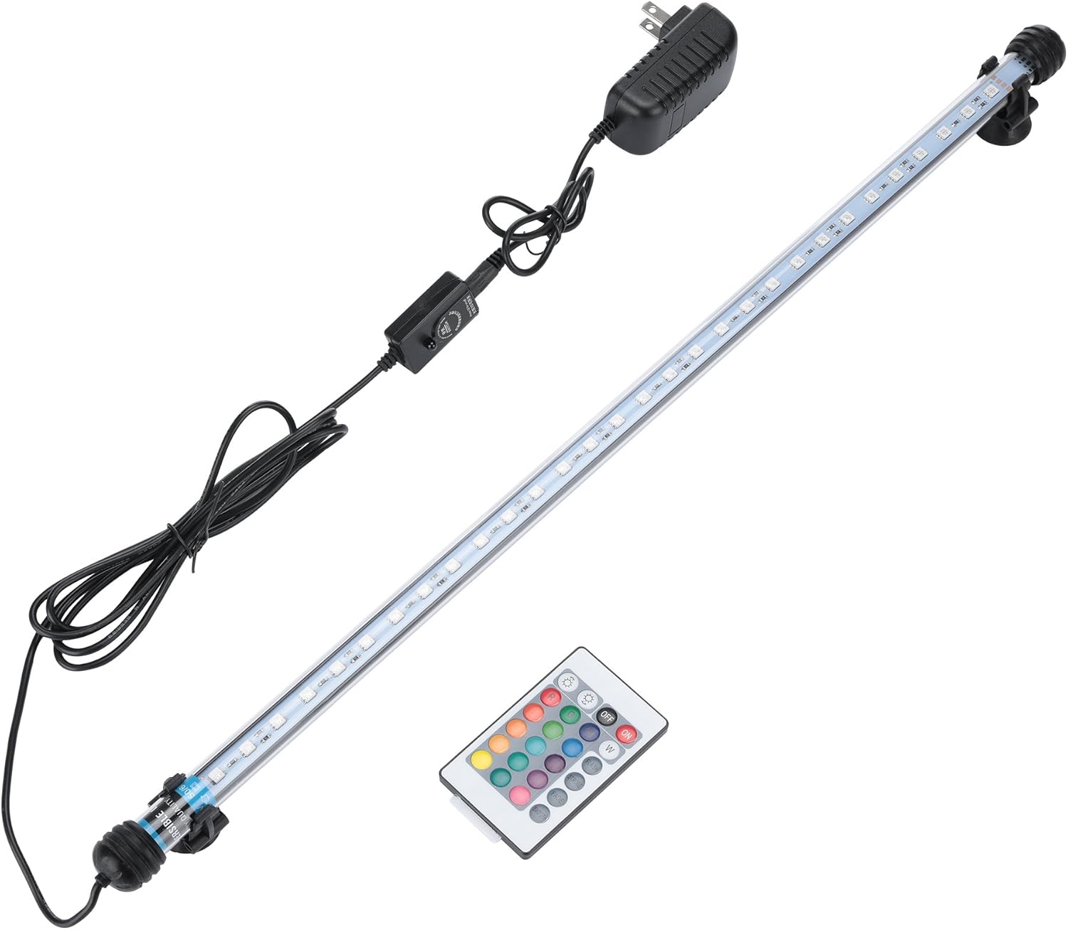 MUCH 30 LED Aquarium Lights 16 Colors Change Underwater