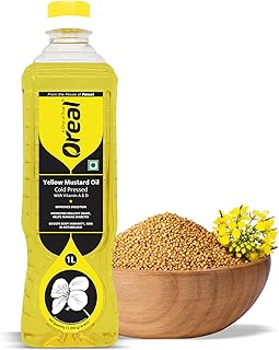 Oreal Yellow Mustard Oil, 1 Litre