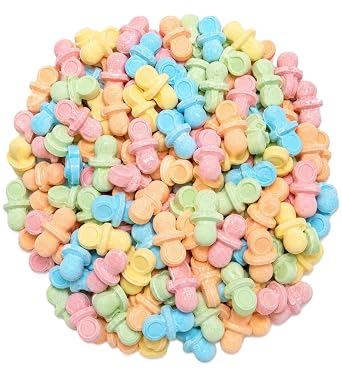Baby Pacifier Candy Assortment 1 lb Bulk Bag | Colorful Fruit Flavored Novelty for Parties, Showers, Events, Gift Bags, Kids Treats, Candy Buffets & Fun Retro Displays