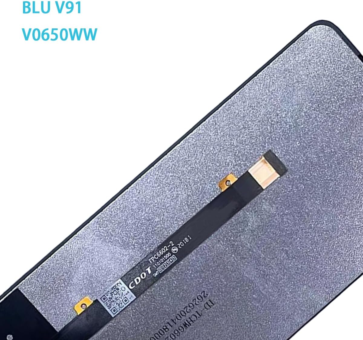 LCD Screen Display Touch Digitizer Assembly Replacement for BLU V91 LCD Screen V0650WW 6.5"