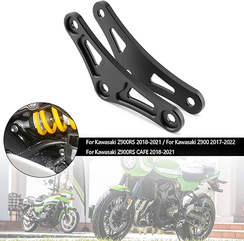 Miniatura 4 de Areyourshop Kit de eslabones de bajada de aluminio CNC de 1.181 in para Kawasaki Z900RS CAFE 2018-2021, Z900RS 2018-2021, Z900 2017-2022
