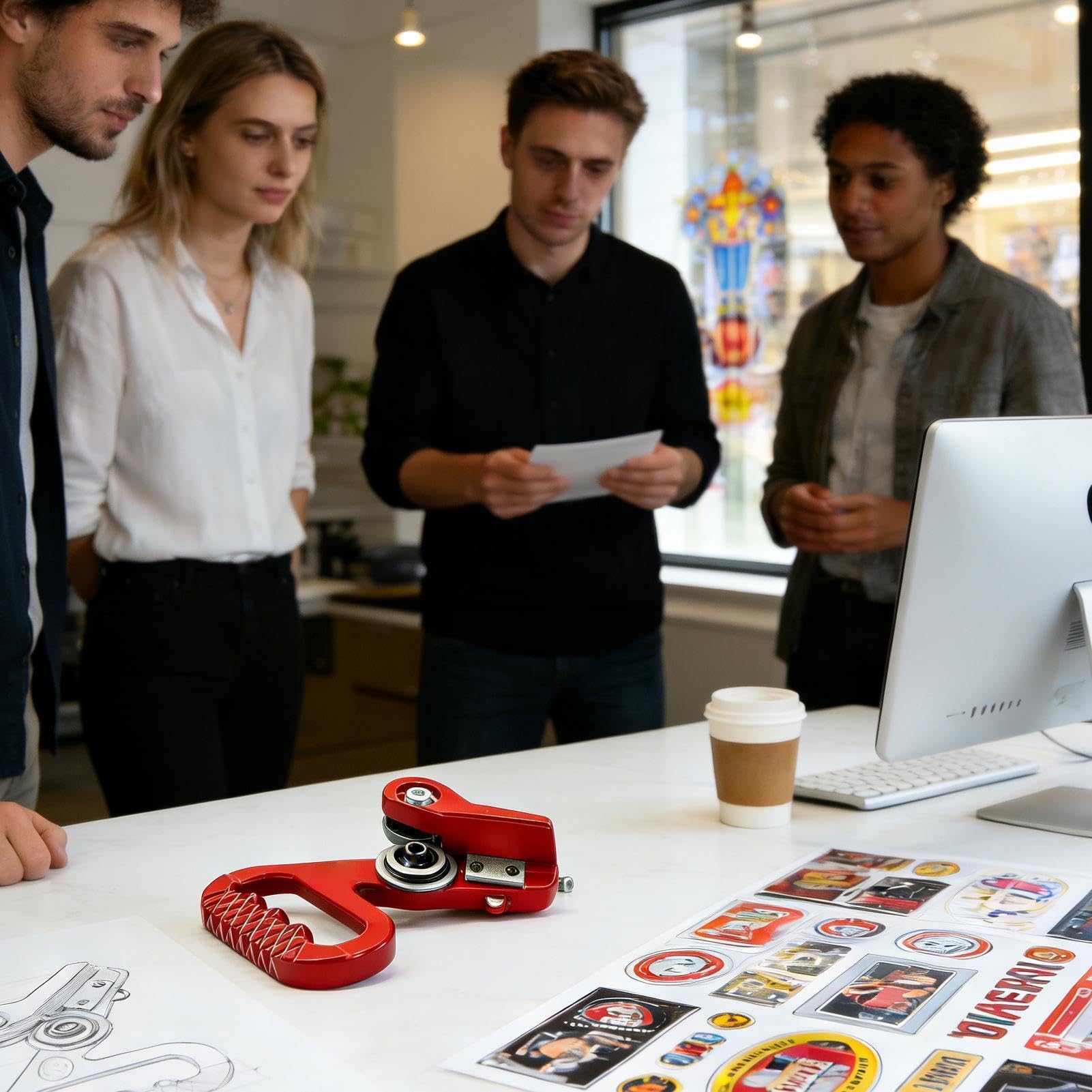 Narzędzie Do Cięcia Metalu Ręcznie Ciągniony Dwukołowy Przecinak Do Dachów | Narzędzie Do Cięcia Do Stali Aluminium Blachy Tektury Kanałów Wentylacyjnych