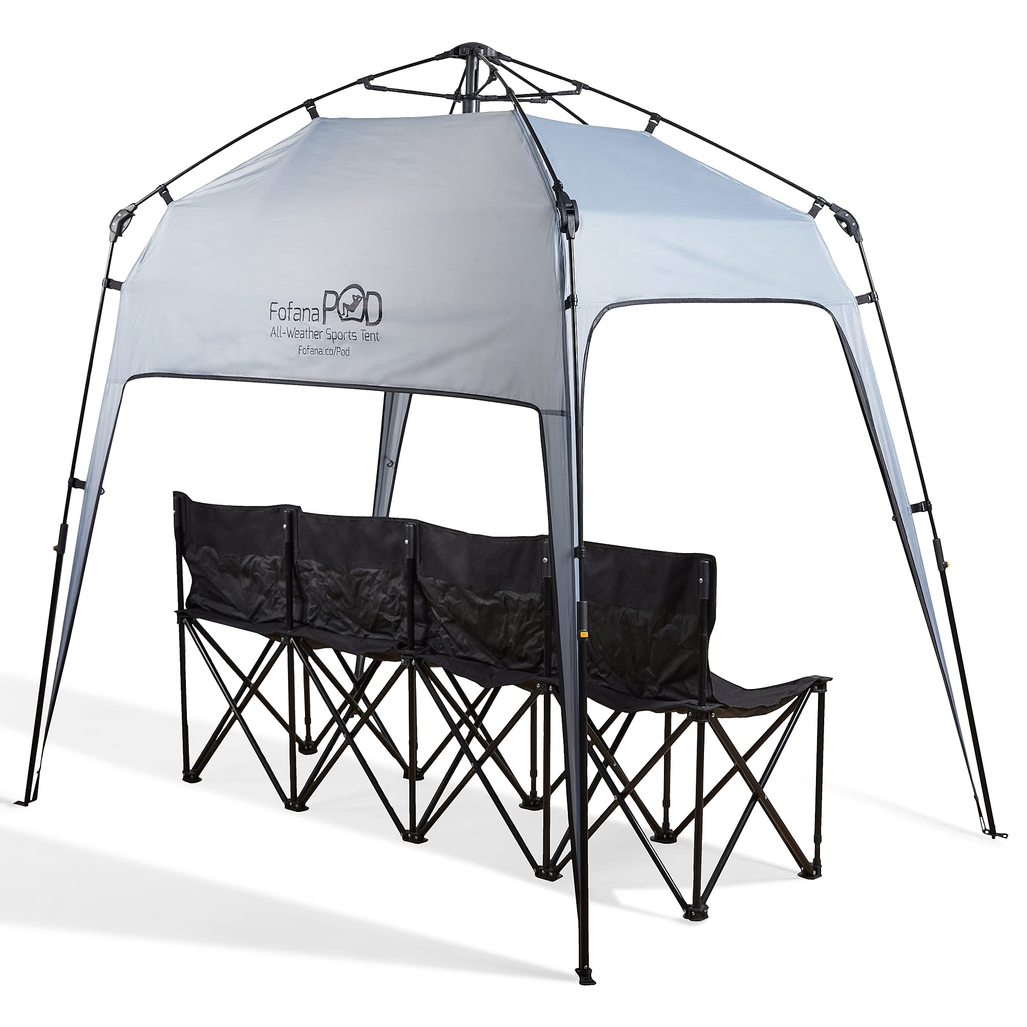 FOFANA All Weather Pod Sports Tent Largest Sports Pod Pop Up Tent for