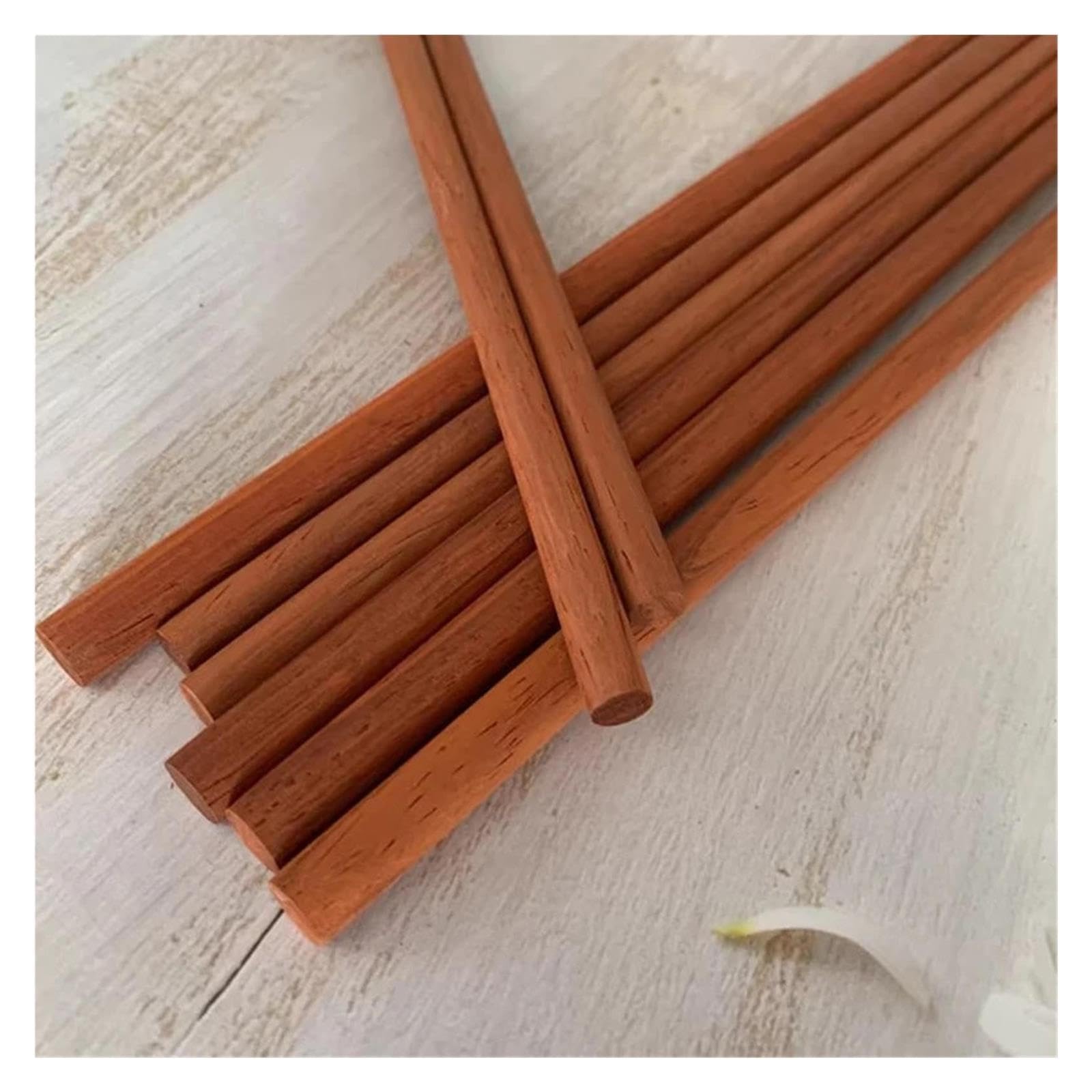 Bastelstäbchen Holz Holzstab aus rotem Rosenholz