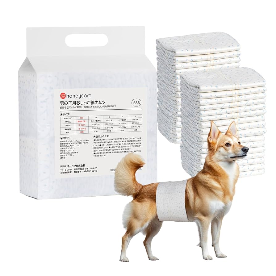 HONEYCARE All-Absorb 犬用オムツ　S 40枚　12袋セット 楽天市場】【2点以上ご購入で10％OFF クーポン・期間限定