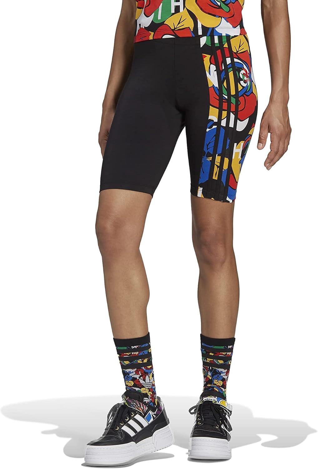 adidas Originals Rich Mnisi Women's Shorts Tights, Small