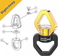 Vista 3 de Columpio Giratorio de Servicio Pesado, Columpio Giratorio, Giratorio de Columpio de Árbol con Capacidad de 35KN para Giratorio Aéreo, Giratorio