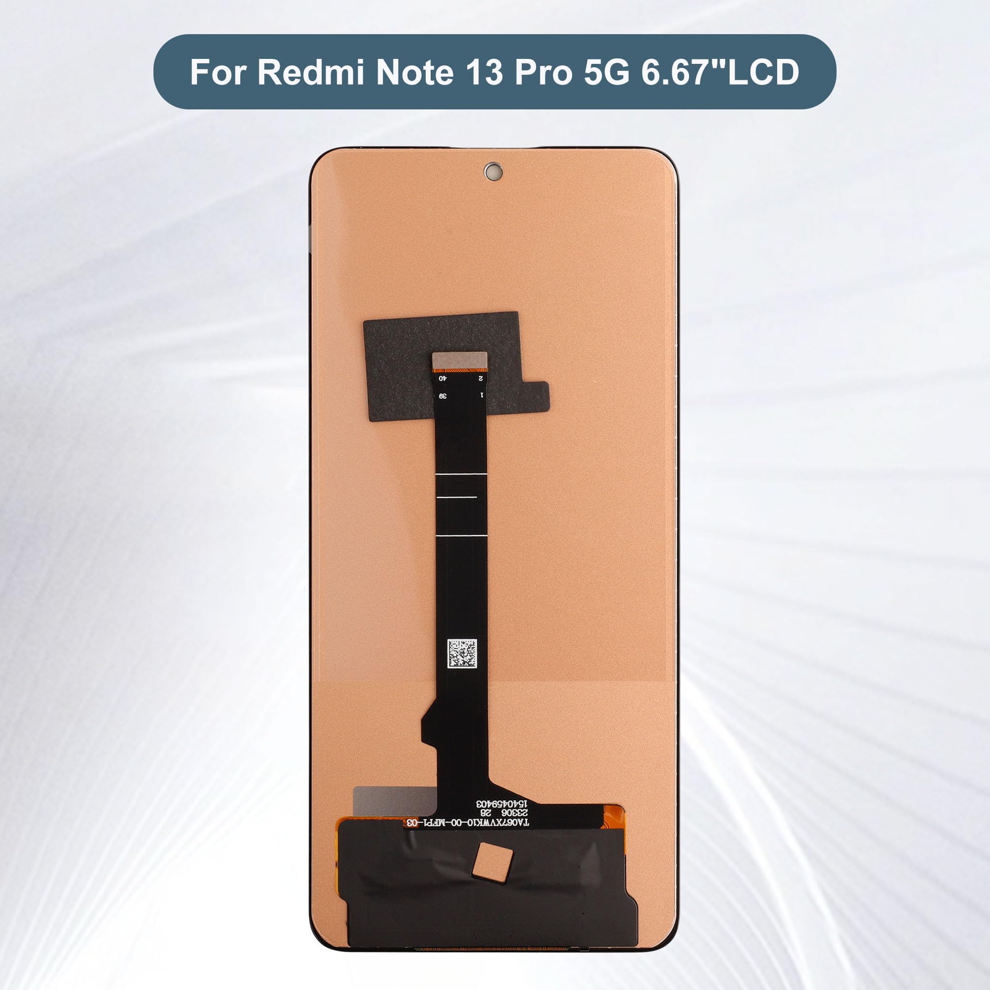 Schermo LCD Display Per Xiaomi Redmi Note 13 Pro 5G (Modelli 2312DRA50C, 2312CRAD3C) - Nuovo