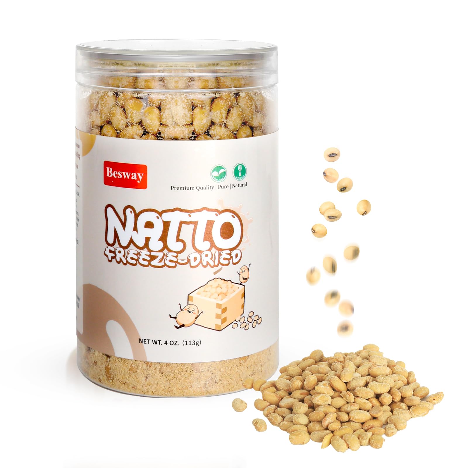 natto Amazon.com : Besway Traditional Chinese Freeze Dried Natto 4oz