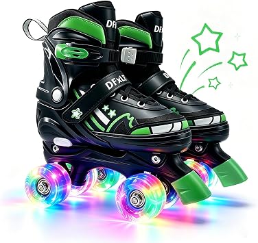 Boys Roller Skates for Kids Ages 3-5-6-8-12 Years Old Rollerskates