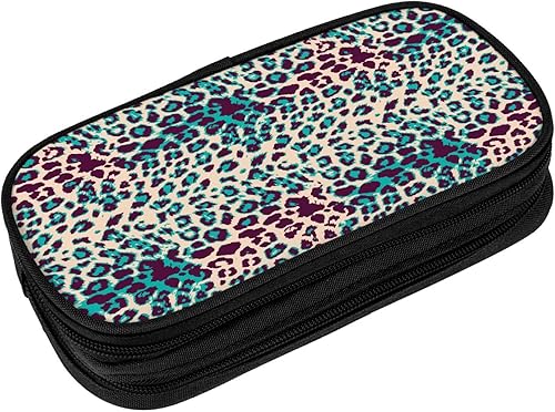 Miniatura 23 de Perinsto Estuche de lápices de mármol blanco y negro de gran capacidad, caja de papelería con compartimentos múltiples, soporte para lápices