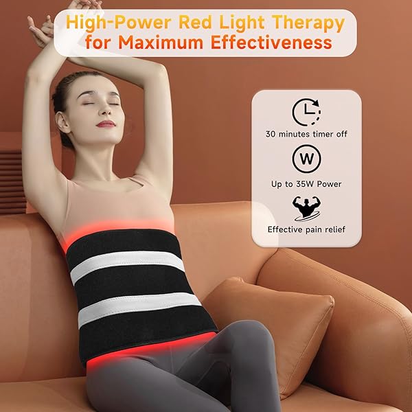 2026 Portable Red Light Mat for Full Body, 24" x 12" TPU Light Mat with Dual Wavelength LEDs (660nm & 850nm), Adjustable Strap for Home Relaxation - 5