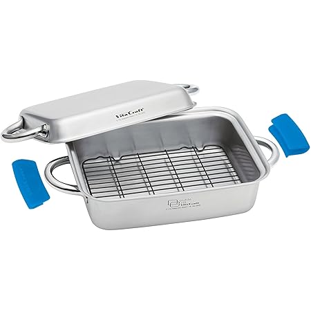 Amazon ビタクラフト 両手鍋 特別セット ダブルグリル シリコングリップ付き ブルー グリルパン オンライン通販