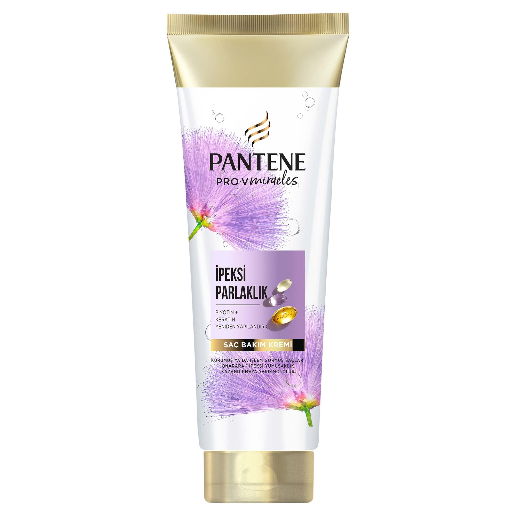 PANTENE PRO-V Miracles İpeksi Parlaklık Saç Bakım Kremi İşlem Görmüş Saçlar için 275 ml