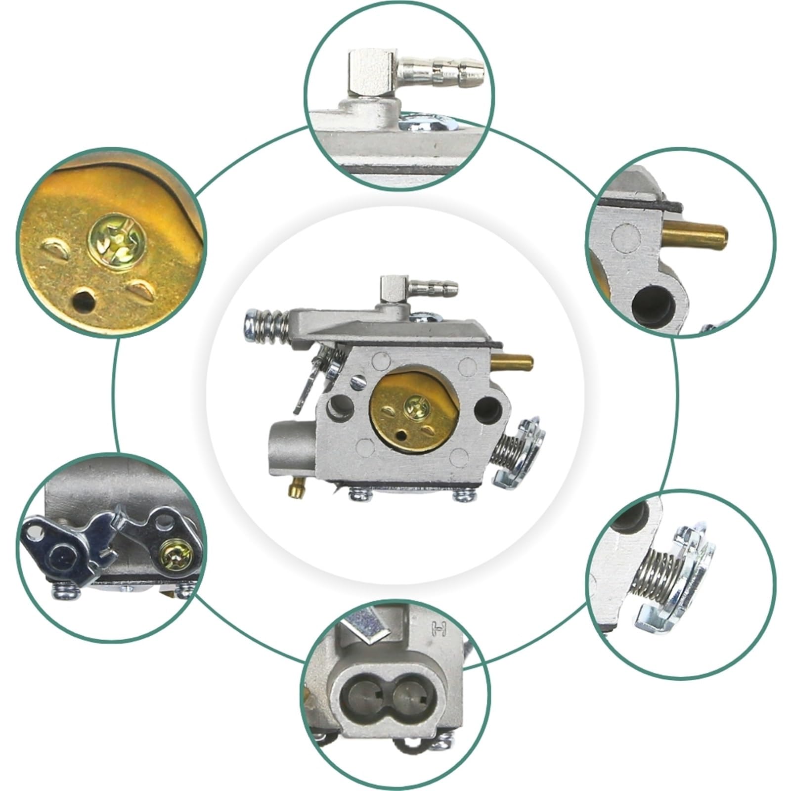 Carburador De Motosierra para Walbro WT-985 para Echo CS-310 CS-370 CS-400 CS-400F A021001920 CS3800 CS4200 909-157