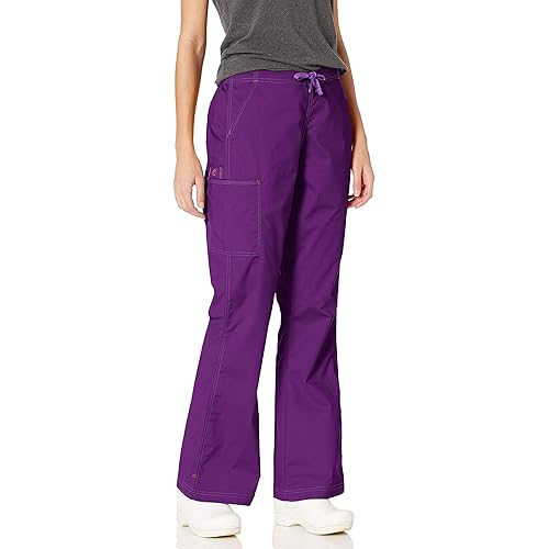 WonderWink Women's WonderFLEX Grace Flare Leg Cargo Pant