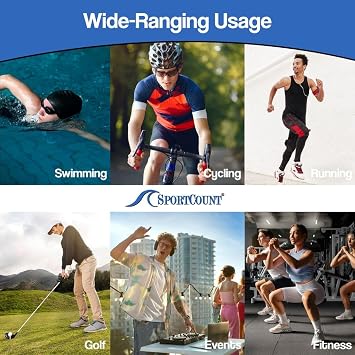 SC Sportcount LapCounter - Digital Counter for Tracking Swim or Running Laps - Not a Timer, Only Counts