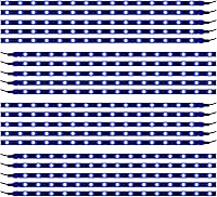 Vista 1 de Tira de 15 luces LED de 12 V, de 30 cm, resistente al agua, flexible para parte inferior de faros de auto, azul, 20