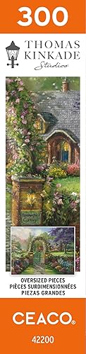 Miniatura 8 de Ceaco - Thomas Kinkade - Inspiraciones - Cabaña de colibrí - Rompecabezas de 300 piezas