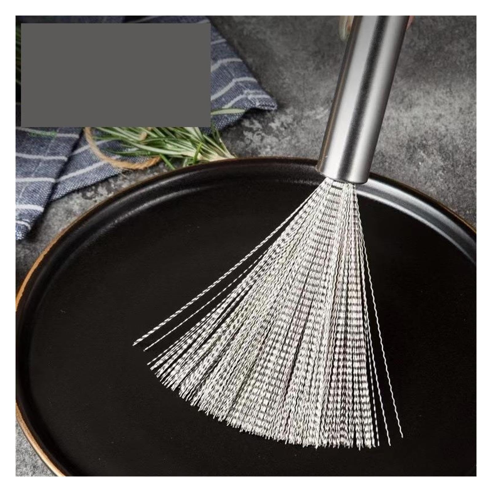 5pcs Stainless Steel Pot Brush pour Cuisine
