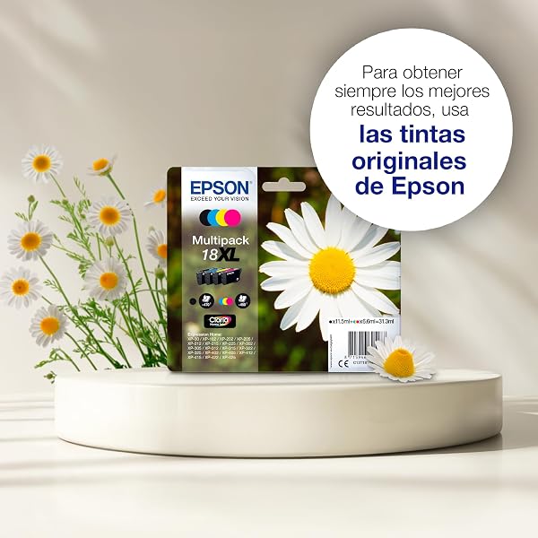 INK CARTRIDGE, T1801, 18, BLACK,ORIGINAL C13T18014010 By EPSON - 3
