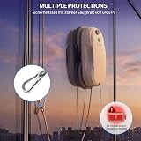Tosima W5 6400 Pa Fensterputzroboter mit Sprühfunktion (Fernbedienung und 20-Zoll-Düsen) - 5
