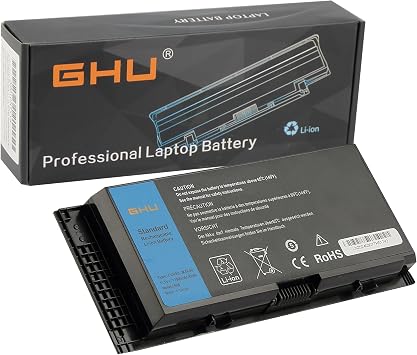 GHU FV993 Laptop Battery 87Wh 11.1V 9-Cell Replacement for Dell Precision M4600 M4700 M4800 M6600 M6800, Compatible with PG6RC R7PND TN1K5 FJJ4W V7M28 7DWMT JHYP2 K4RDX KJ321