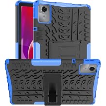 Lenovo Tab M11 K l f 11 in  Tablet 2024 S r m  TB-330FU / 330XU, Kickstand A r Hizmet Z rh Koruyucu Kapak Mavi
