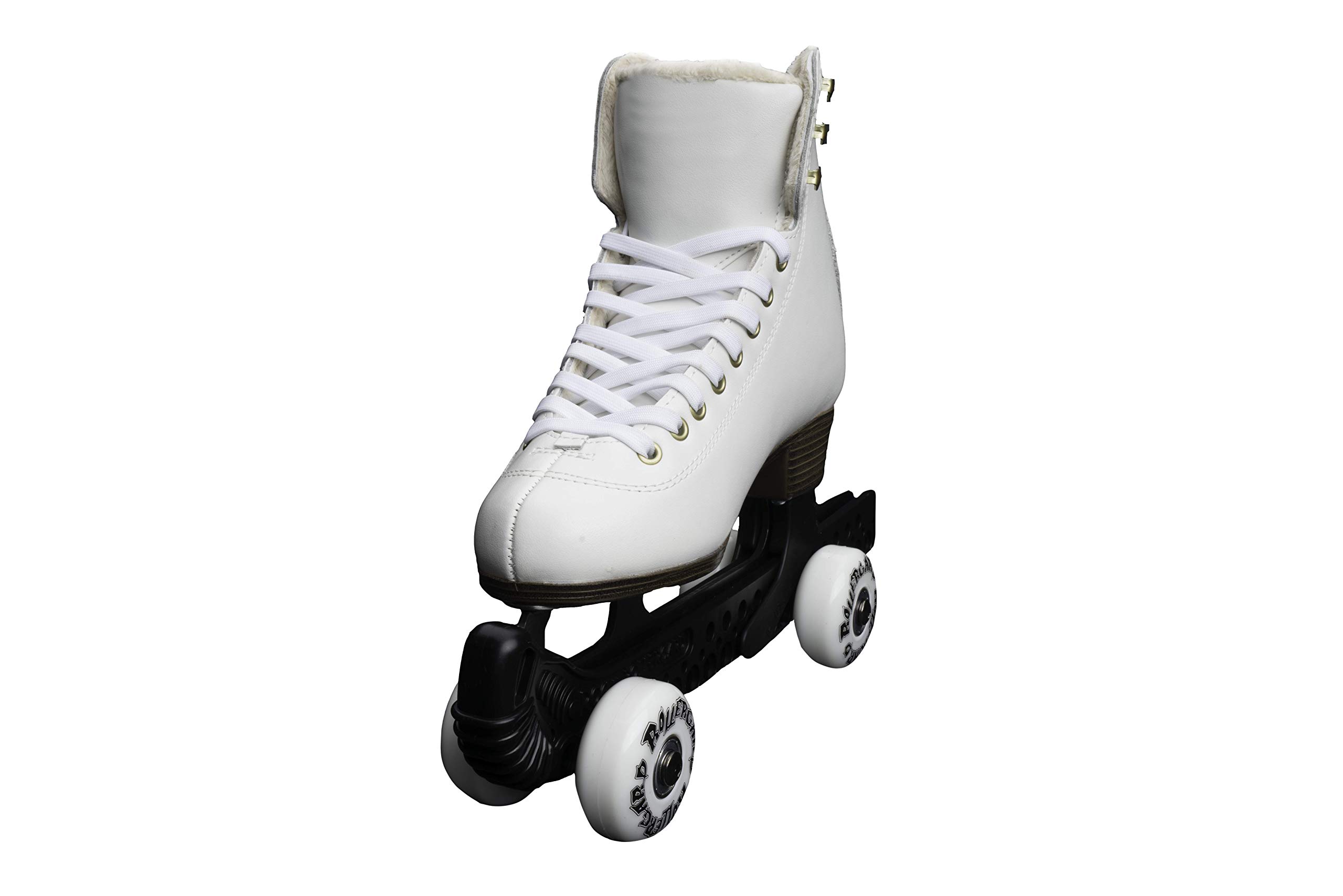 Protège-lames Avec Roulettes Rollergard – Pour Patinage Artistique, Ajustable, Roulements ABEC 5, Frein Intégré, Bleu