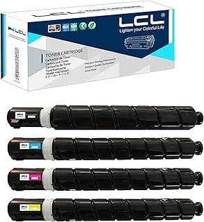 LCL remanufactured for CANON GPR-53 GPR-53BK GPR-53C GPR-53Y GPR-53M C3325 C3325i C3330 C3330i C3525i C3530i (4-Pack,Black,Cyan,Magenta,Yellow)Toner Cartridge for Canon imageRunner Advance C3320 C3325 C3325i C3330 C3330i C3525i C3530i