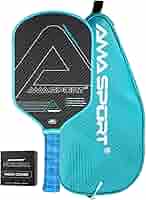 ピックルボール パドル ARRONAX 3Kカーボンファイバー 刃 青い Amazon.com : Arronax 16mm Thermoformed Carbon Fiber USA