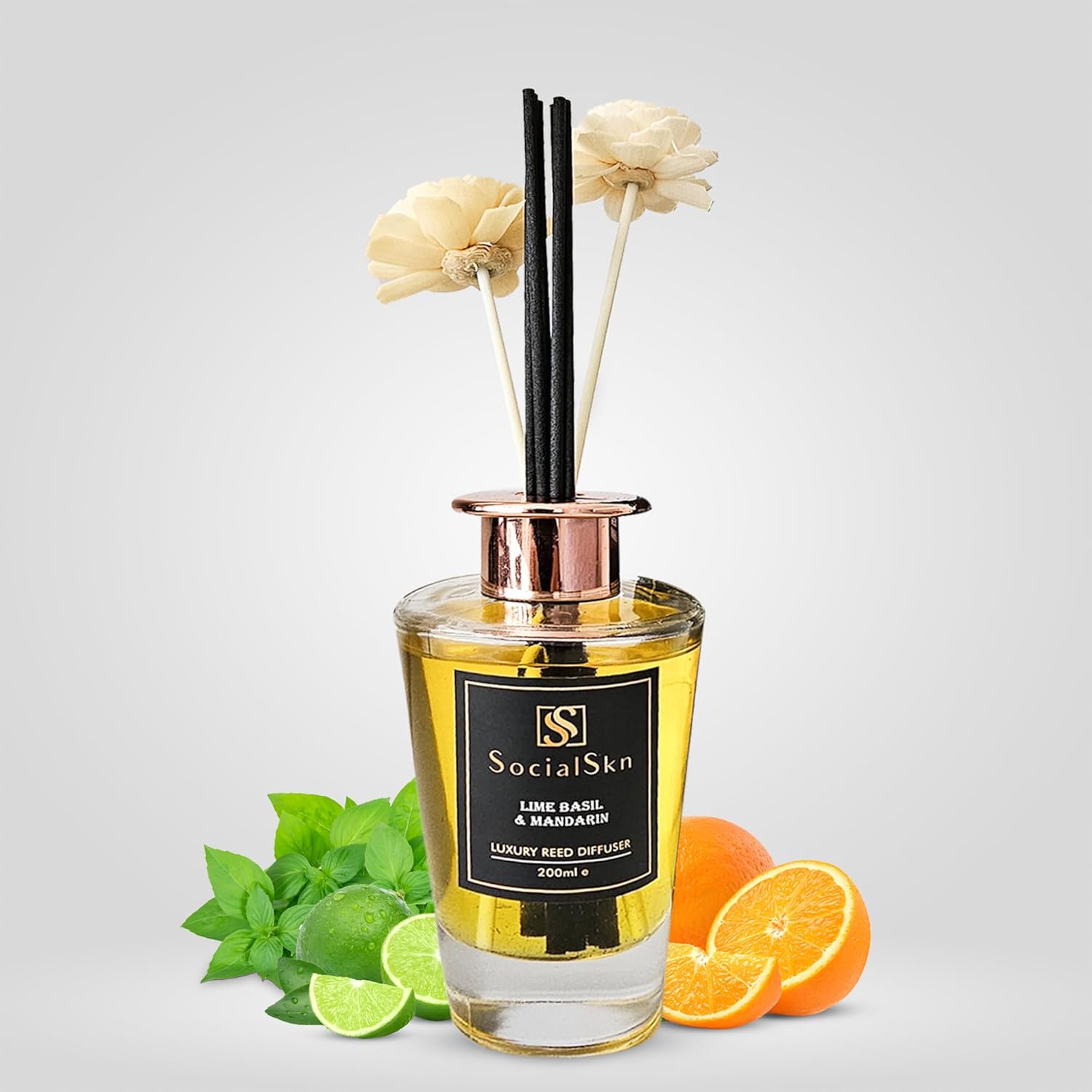 SocialSkn Jo MaloneInspired Room Diffusers Reed 200ml of Lime Basil