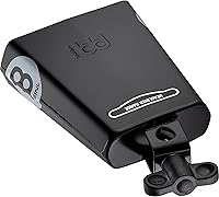 Vista 4 de Meinl Percussion HCO4BK Headliner Series Cencerro montable de 5 pulgadas, acero recubierto de polvo negro